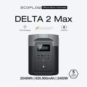 EcoFlow Delta 2 Max 2048Wh 2400W Portable Power Station