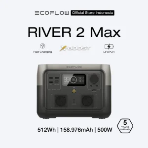 EcoFlow RIVER 2 Max 512Wh 500W Portable Power Station