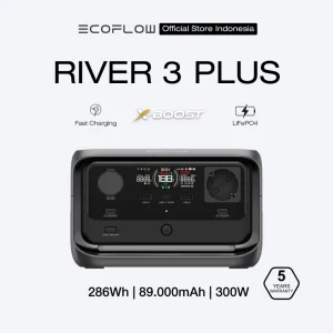 EcoFlow RIVER 3 Plus 286Wh 600W Portable Power Station